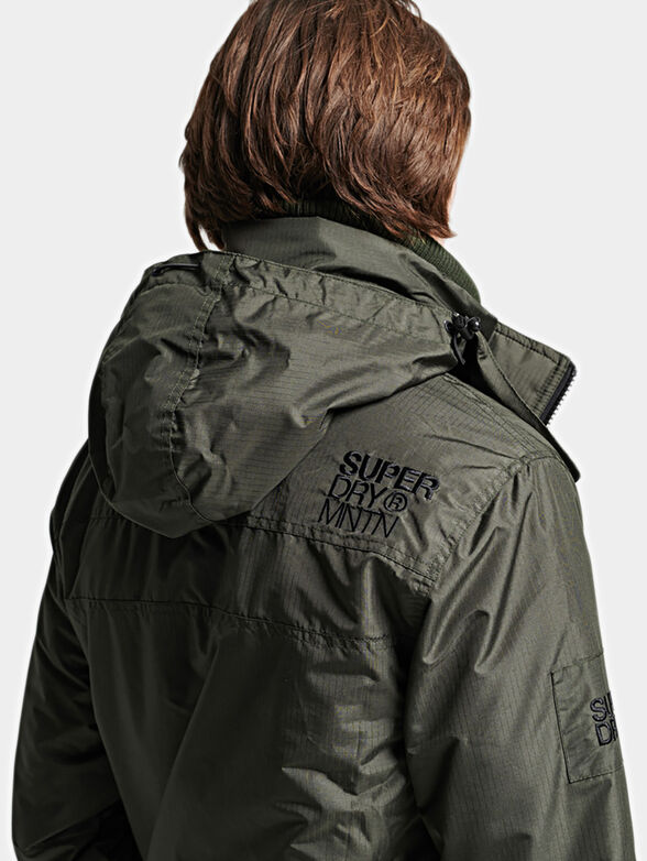 Triple-layered two-way zip fastening jacket - 2