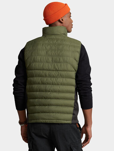 Packable vest with quilted effect - 3