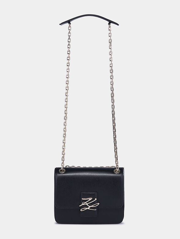 K/AUTOGRAPH Black leather shoulder bag - 4