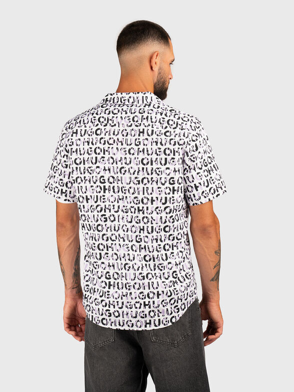 ELLINO shirt with logo print - 3