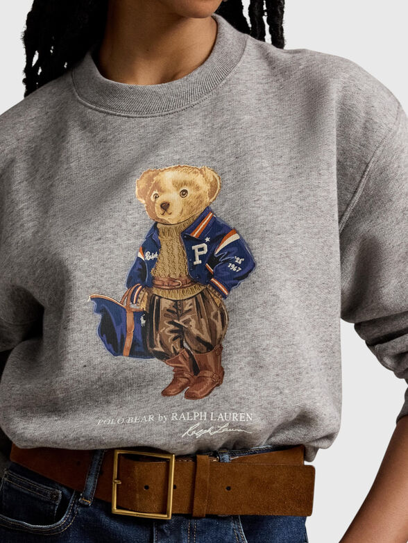 Cotton-blend sweatshirt - 4
