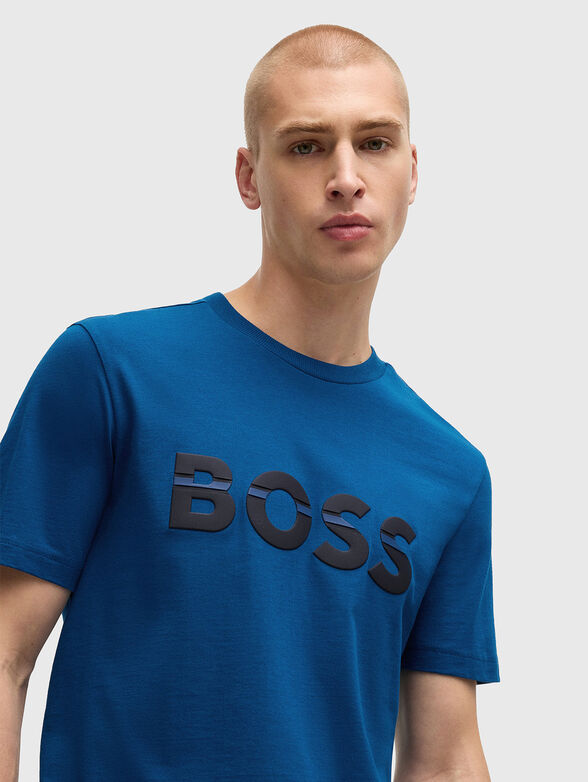 Cotton logo T-shirt - 4