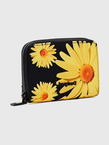 MONE MARGARITAS-LACROIX purse with florla motifs - 4
