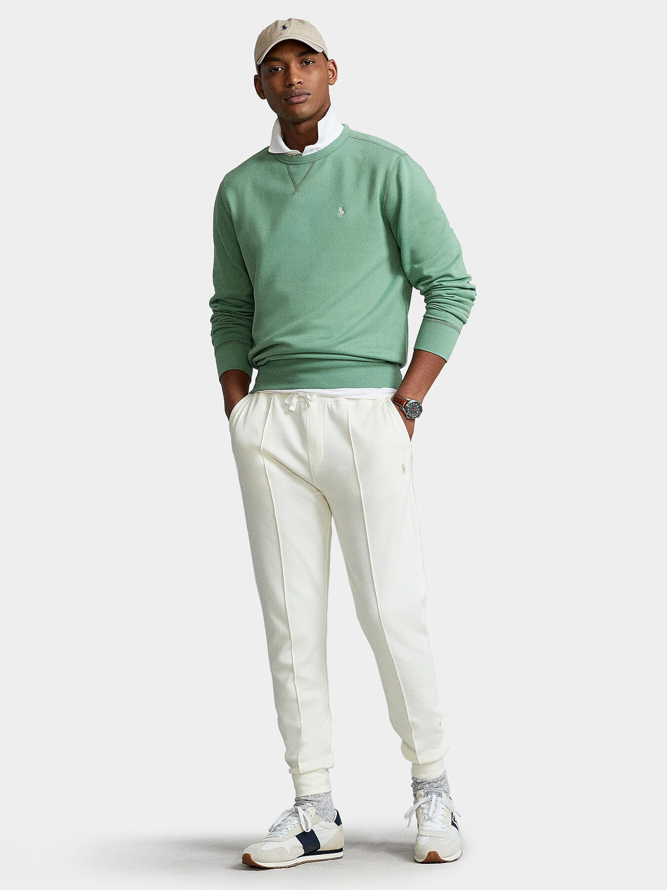 Green sweatshirt brand POLO RALPH LAUREN — Globalbrandsstore