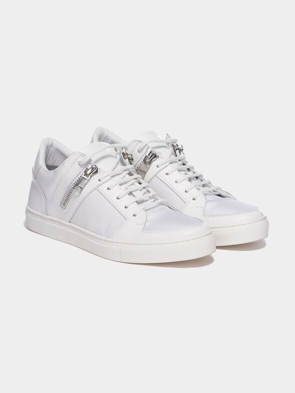 White leather sneakers - 2