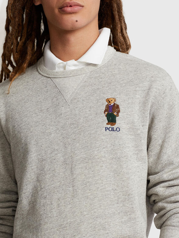 POLO BEAR grey sweatshirt - 4