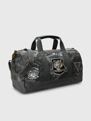 Tiger patch camouflage duffel - 3