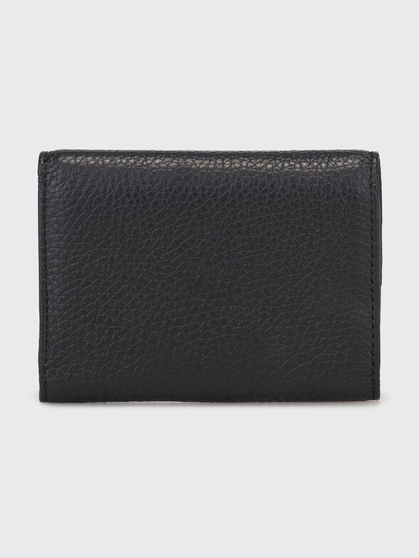 Black leather wallet - 2