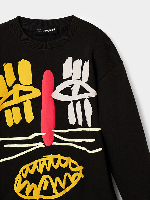 MAPUE sweatshirt with art print - 3