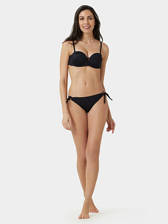 ESSENTIALS bikini bottom in black color - 1