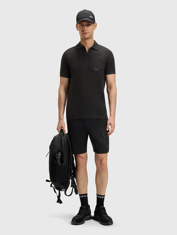 Cotton blend shorts - 2