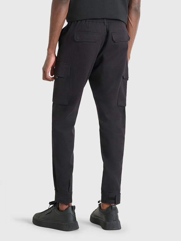 Cotton cargo trousers - 2
