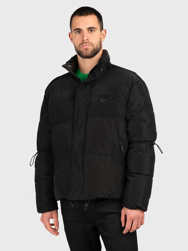 Black jacket with hood  - 5