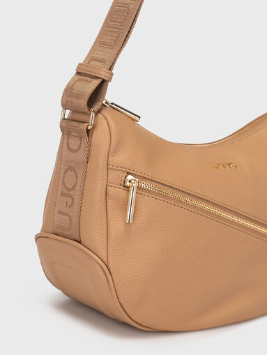 Handbag with zip accent - 5