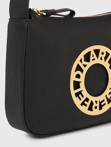 K/DISK small black bag with logo accent - 4