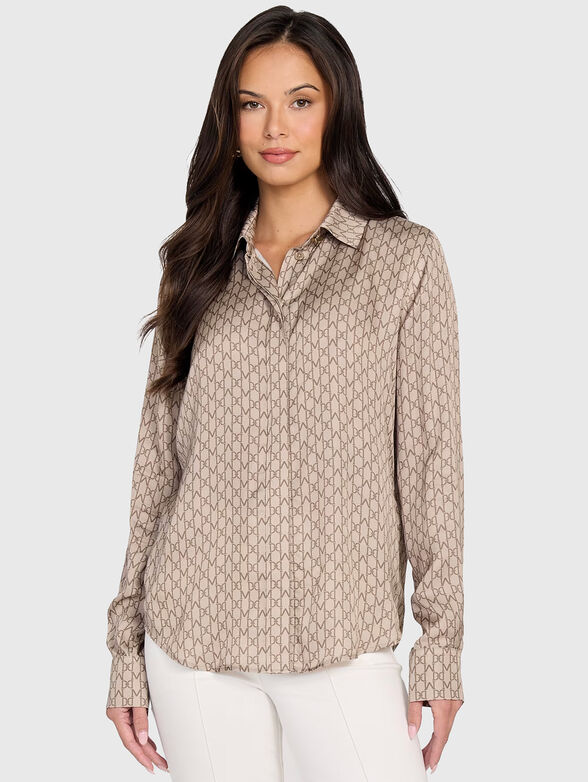 MELISSA shirt with accent print - 1