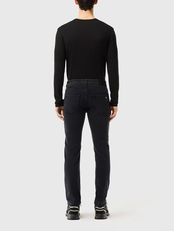 Slim-fit black jeans - 2