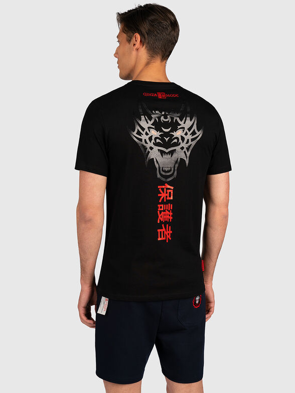 Black tee with print - 5