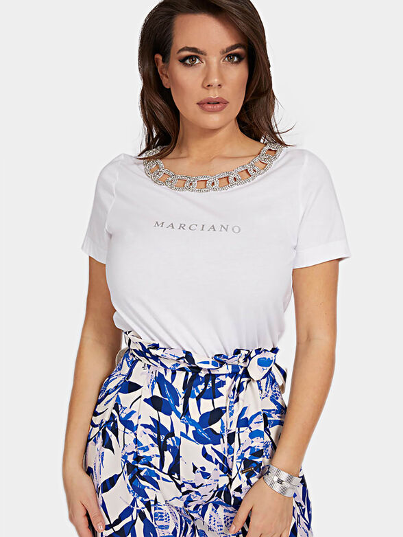 GYRA Black cotton t-shirt - 1