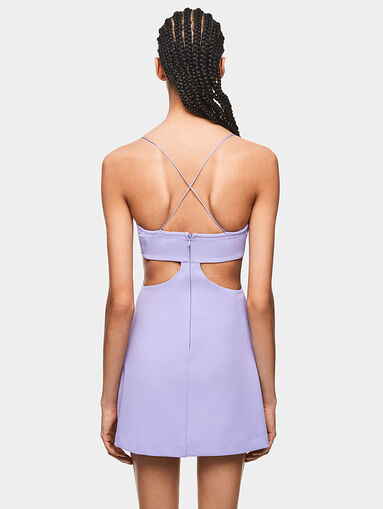 ISABELLA Black dress DUA LIPA X PEPE JEANS - 4