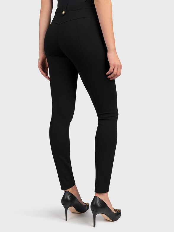 Black pants with gold buttons - 2