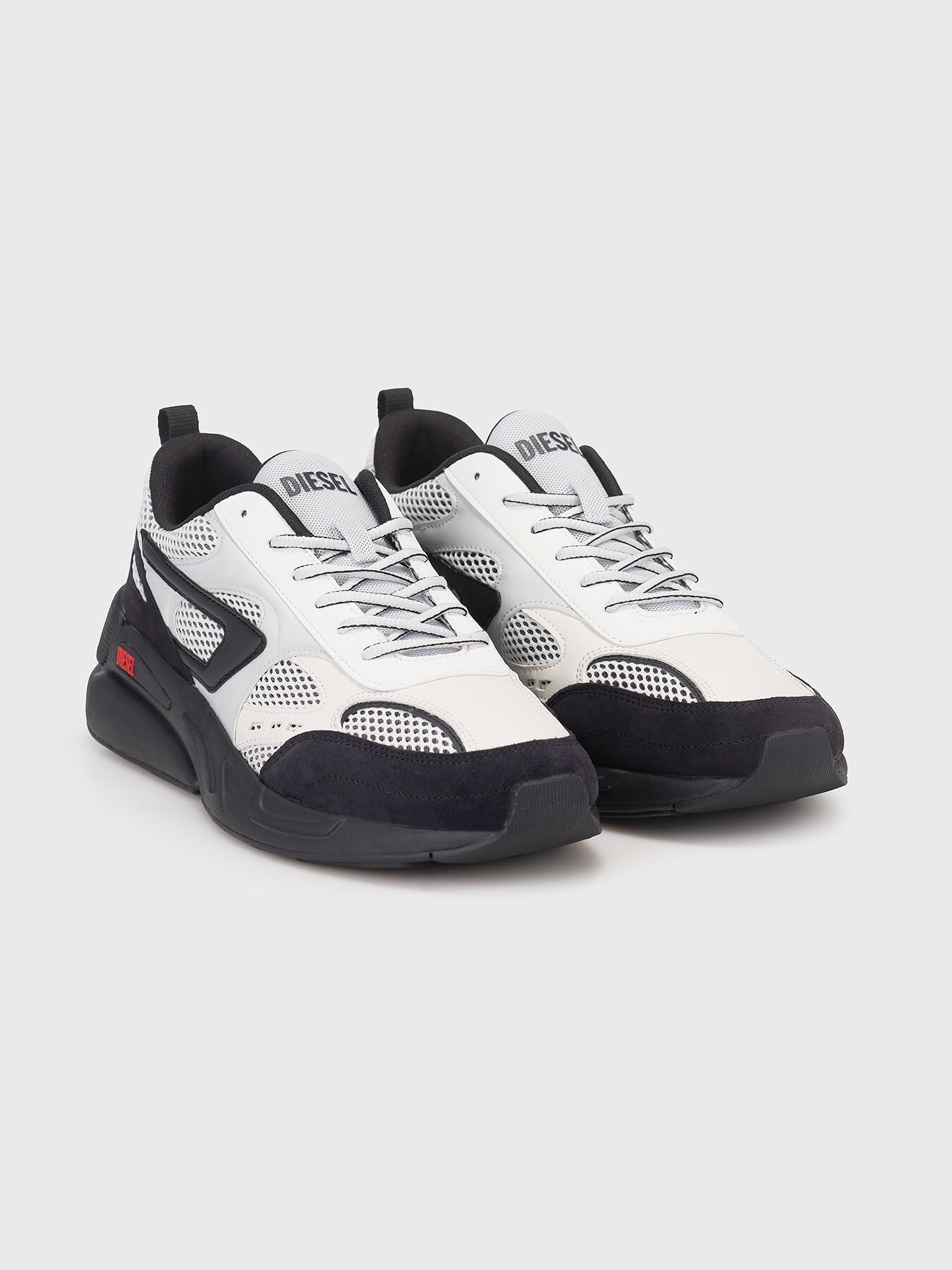 S-SERENDIPITY sports shoes with green accents brand DIESEL