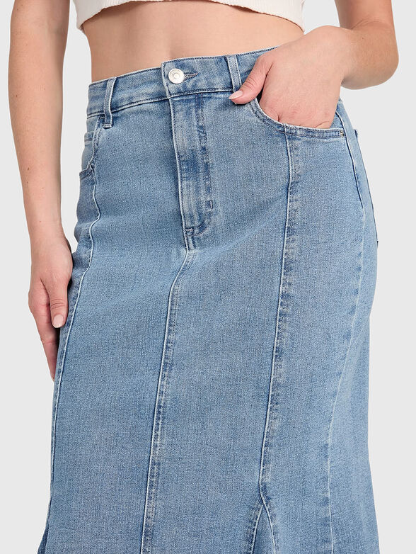LIA midi denim skirt - 5
