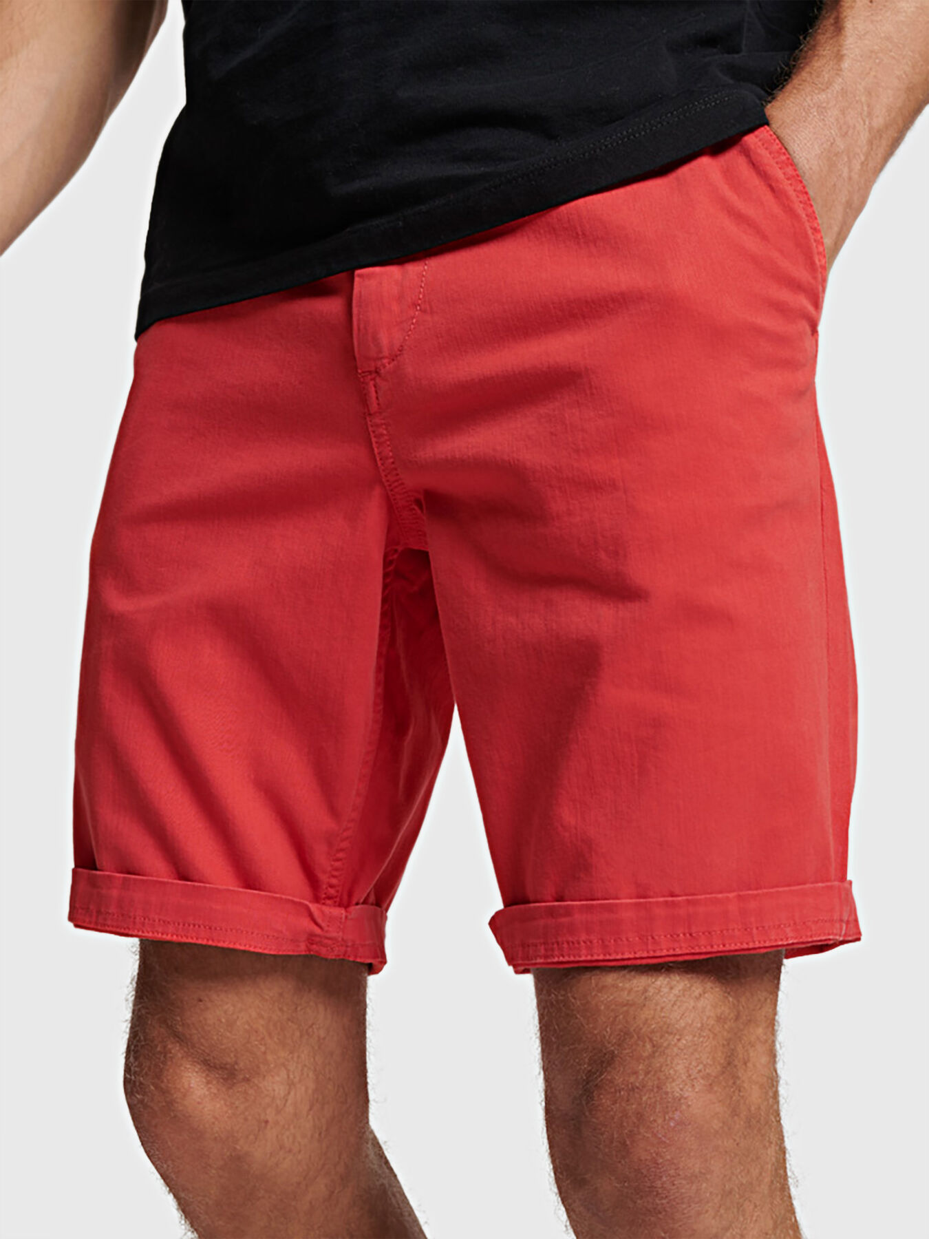 Short chino superdry hotsell