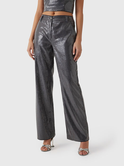CASSIA trousers with sequins