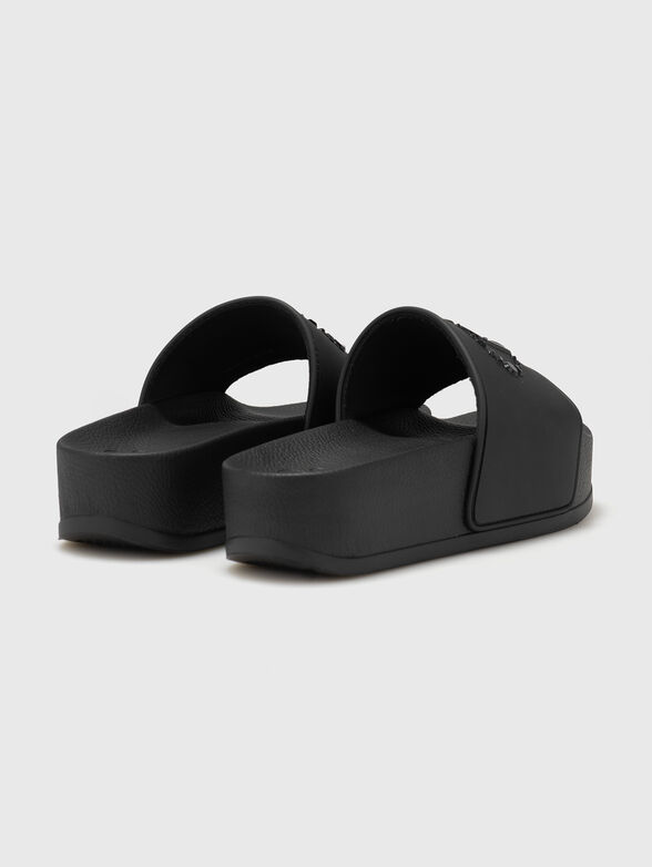 Black platform sandals MYKONOS 01 - 3