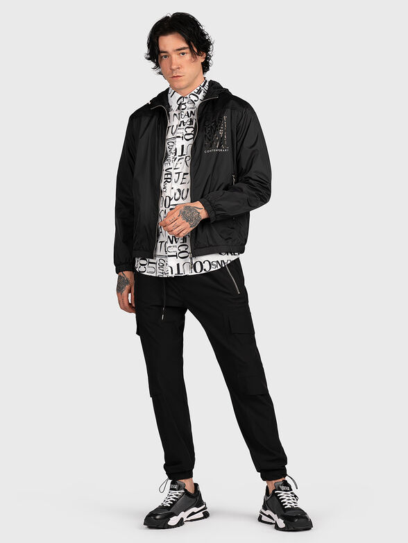 Cotton shirt with logo lettering - 2