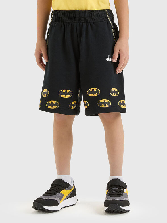 SUPERHEROES shorts in black color  - 1