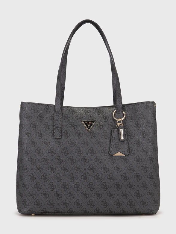 Large bag with monogram print  - 1