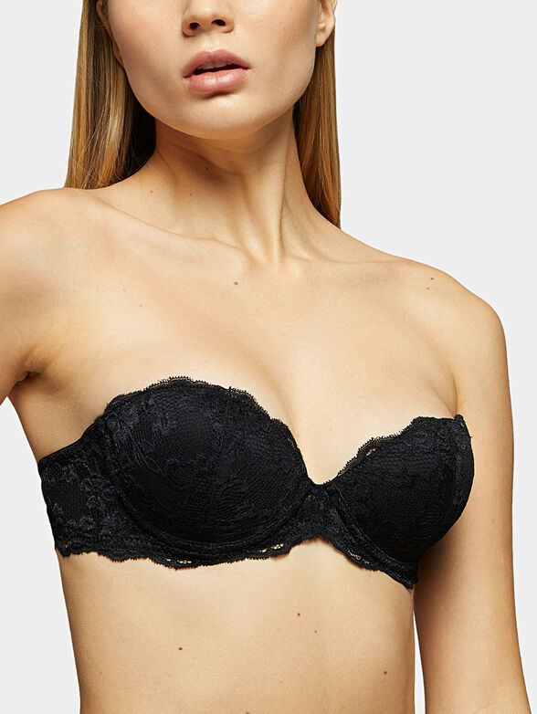 Lace padded bandeau bra PRIMULA - 1