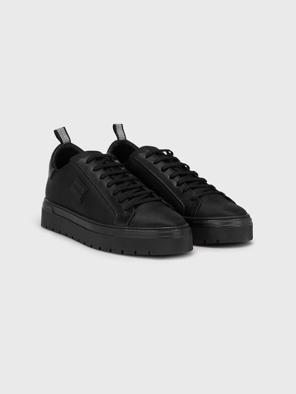 Black sports shoes - 2