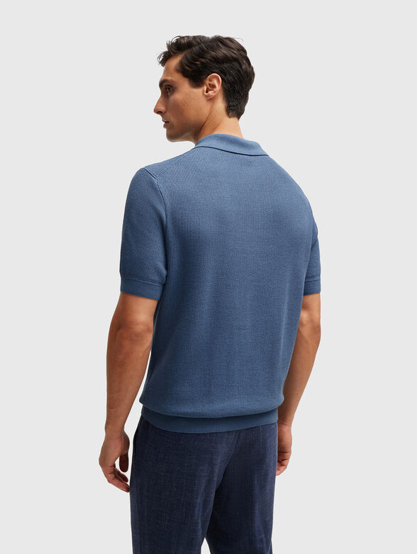 Polo shirt H-DAREMO in blue - 3