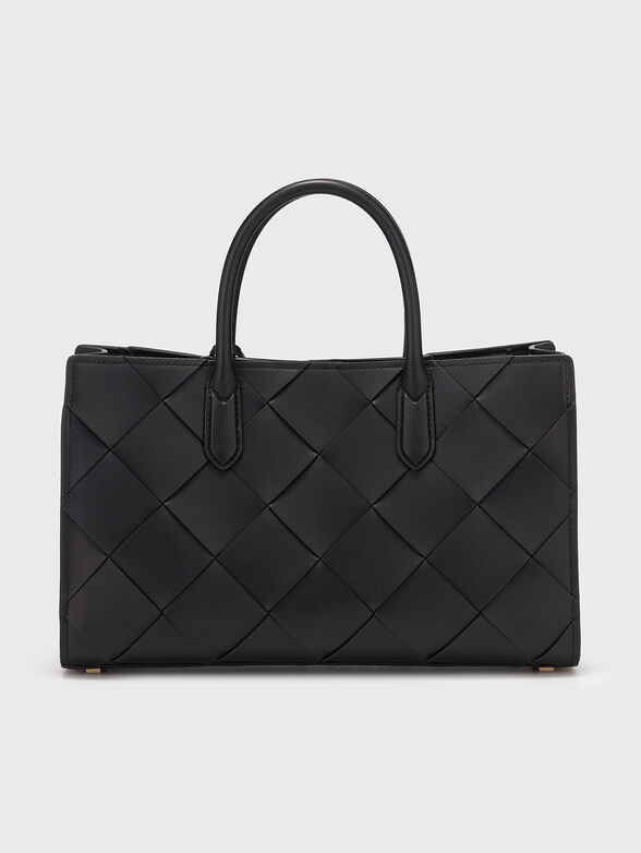 Leather bag with golden details - 3