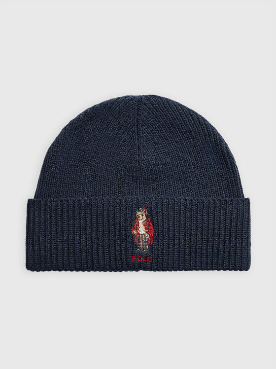 Плетена шапка Polo Bear - 1