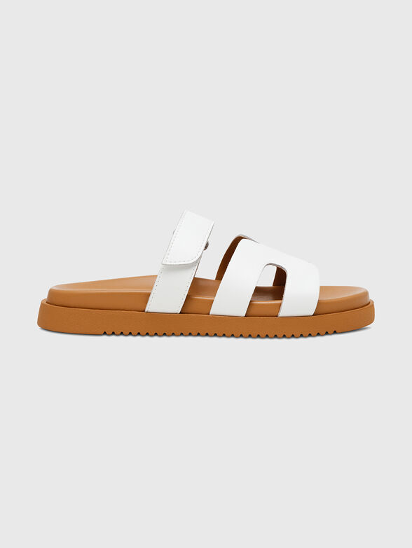 Leather slides - 1