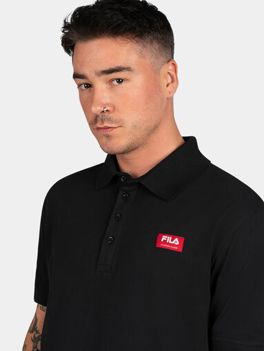 TUTAK polo shirt in black color - 4
