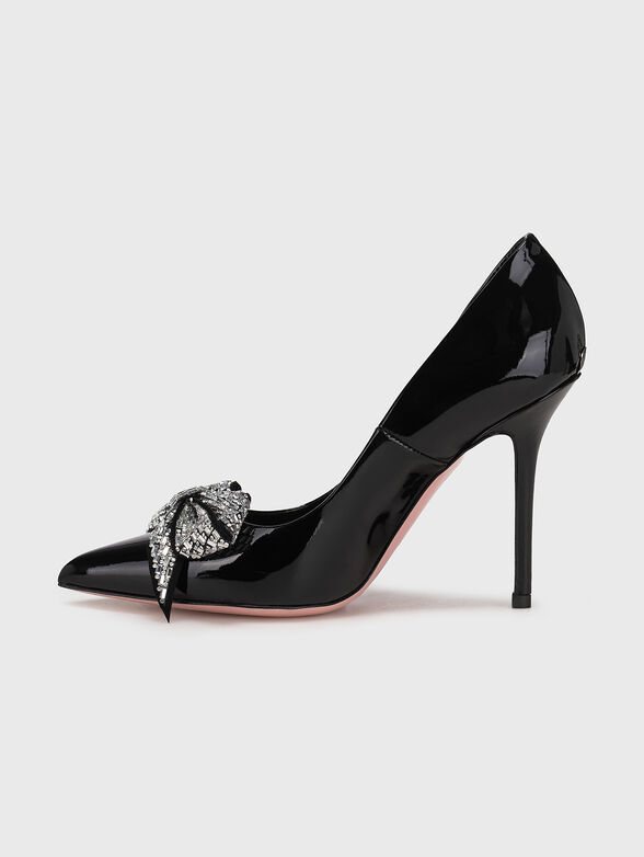 MARILYN 122 heeled shoes with applied rhinestones - 4