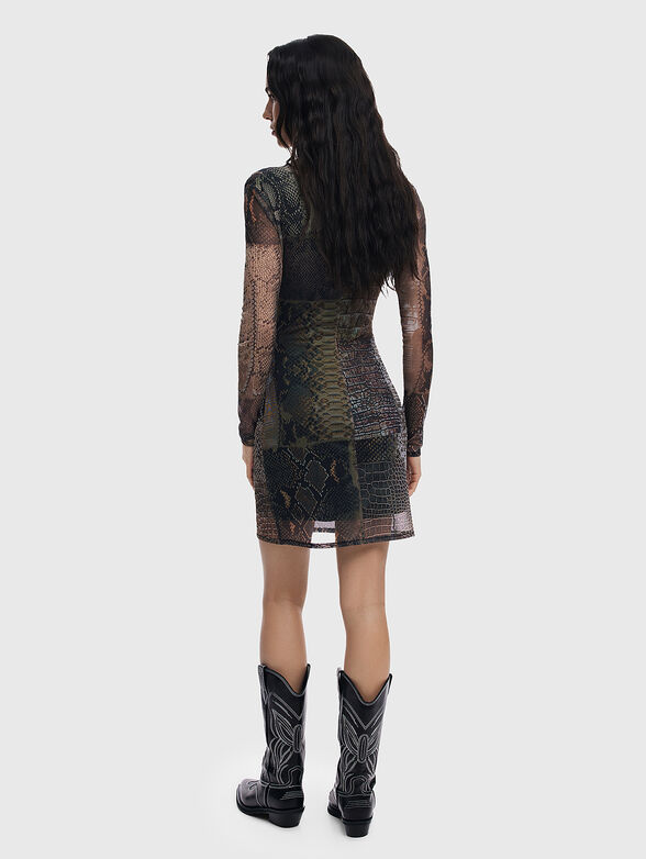 Animal print dress - 2