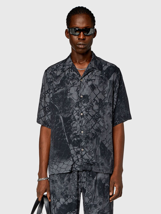 S-BRISTOL shirt with artistic print