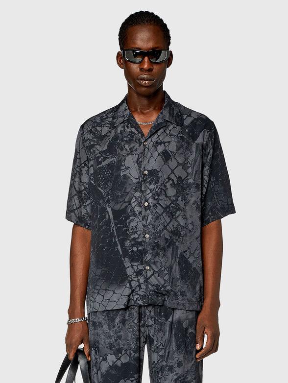 S-BRISTOL shirt with artistic print - 1