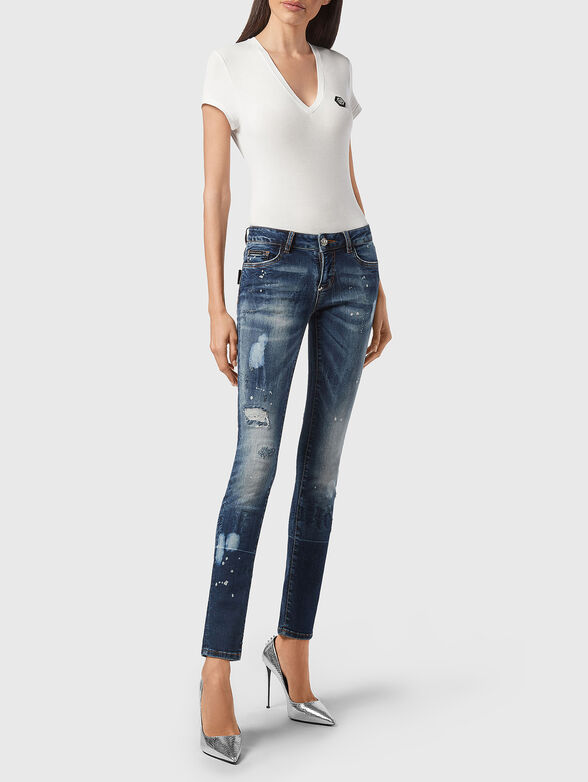 ICONIC PLEIN jeans with washed effect - 4