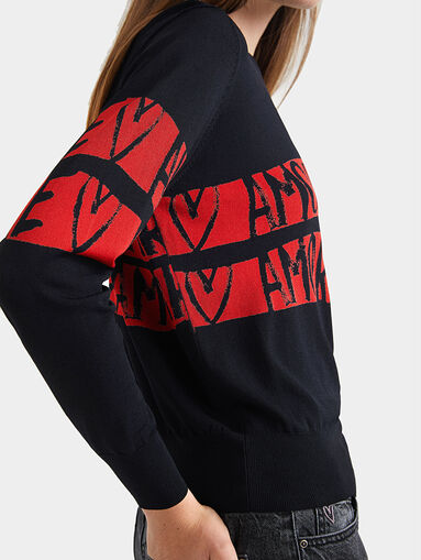 Knit jumper Amore - 4