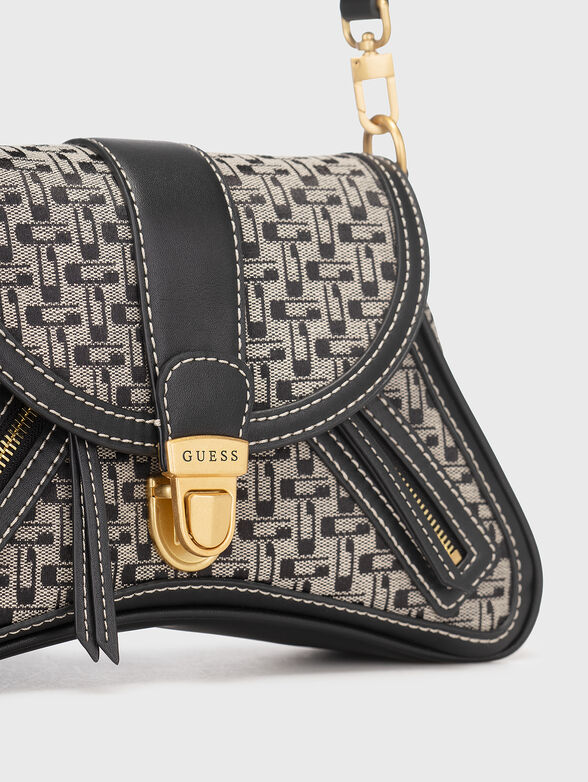 BELLE bag with monogram print  - 5