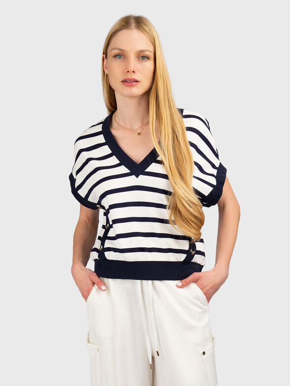 Blouse with logo details - 1