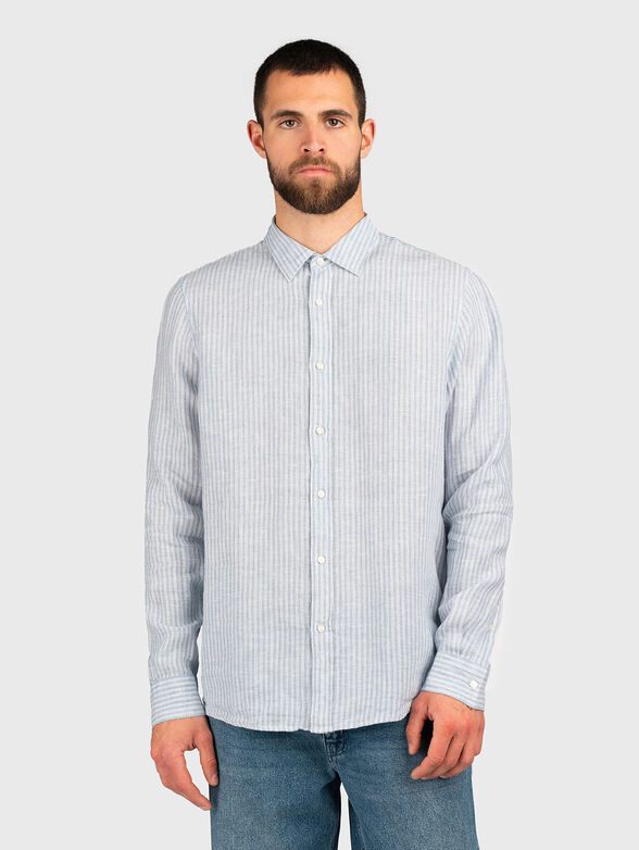 Long sleeve linen shirt - 1