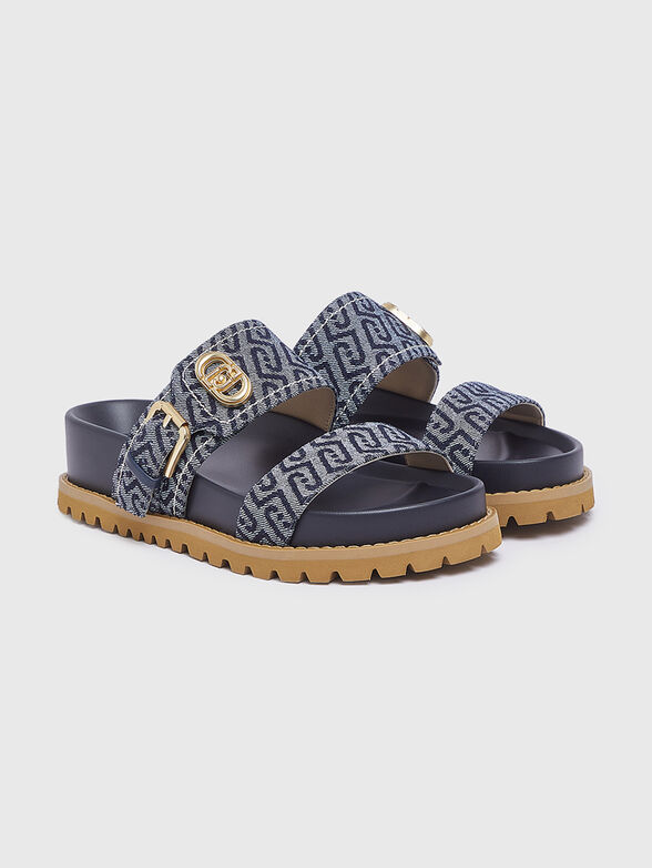 LIVIA 02 sandals with monogram - 2